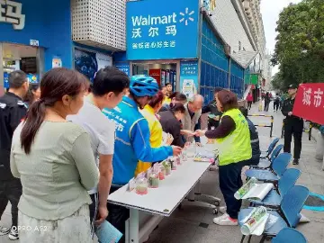 园岭街道开展“扫黑防毒”宣传活动