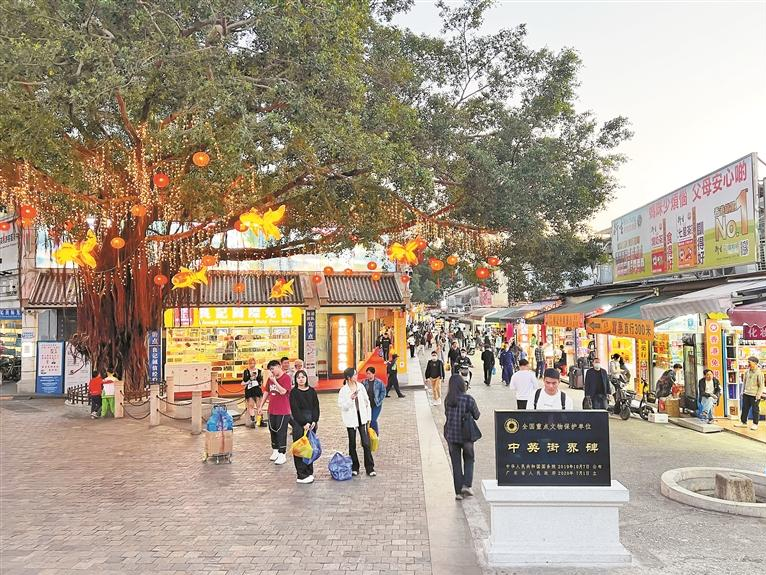 快来逛“街”吧！中英街3月单日最高迎百余个旅游团，访客量同比增长2.3倍