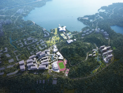 深圳海洋大学效果图公布！链山接海，打造岭南碳中和校园建筑新范式