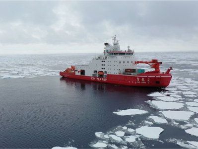 第40次南极考察 “雪龙2”号离开秦岭站踏上归程