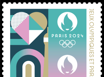 巴黎奥运会官方邮票正式发布！