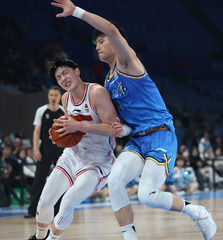 （体育）（1）篮球——CBA常规赛：广东华南虎胜北京北汽