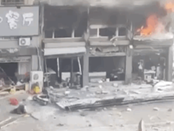 最新通报！江苏淮安一餐厅发生燃爆，已致2人受伤