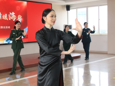 “咏春”来了！舞剧“咏春”团队走进深圳海警局