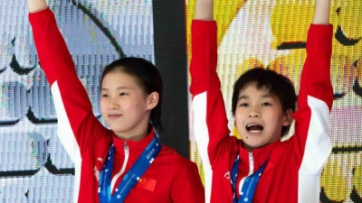 跳水世界杯蒙特利尔站：全红婵/陈芋汐夺跳水女子双人10米台冠军