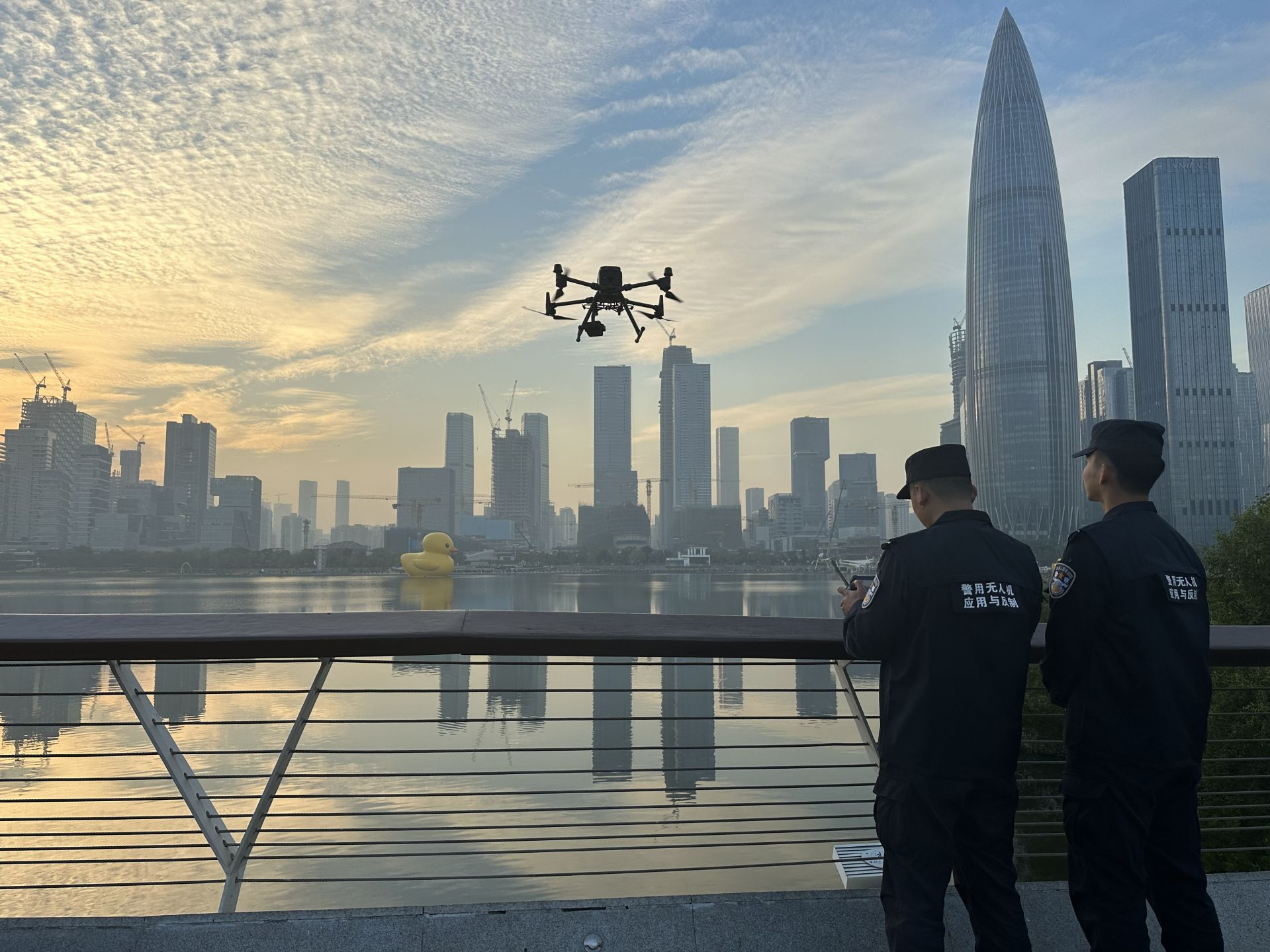观警台丨深圳公安新质战斗力：护航城市安宁，“空中编队”起飞