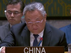中国代表就冲突中性暴力问题阐述中方立场