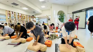 筑牢生命防线，园岭街道上林社区开展急救技能提升培训