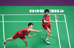 （体育）（23）羽毛球——尤伯杯：中国队胜新加坡队