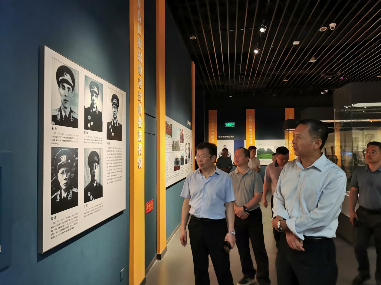 深圳市退役军人事务局组织国有企业赴广西开展“走边防”调研慰问活动