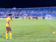 中国广西足球代表团首次访问文莱参加国际友谊赛
