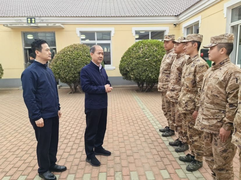 你在军营还好吗？宝安区武装系统进军营回访入伍新兵