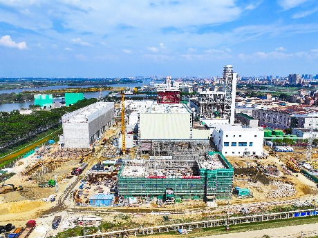 深燃热电高埗电厂燃气热电联产改扩建项目稳步推进，1号机组计划今年上半年投产发电