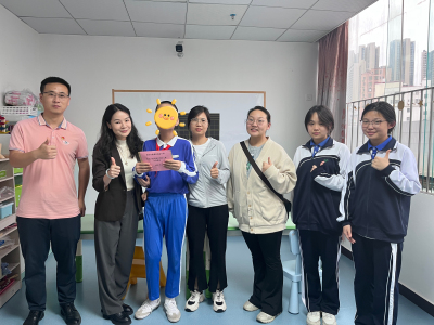 深圳市格睿特高级中学“阳光计划”关爱自闭症儿童公益项目完成第二次捐赠