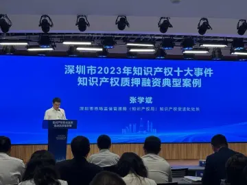 深圳发布2023年知识产权质押融资典型案例