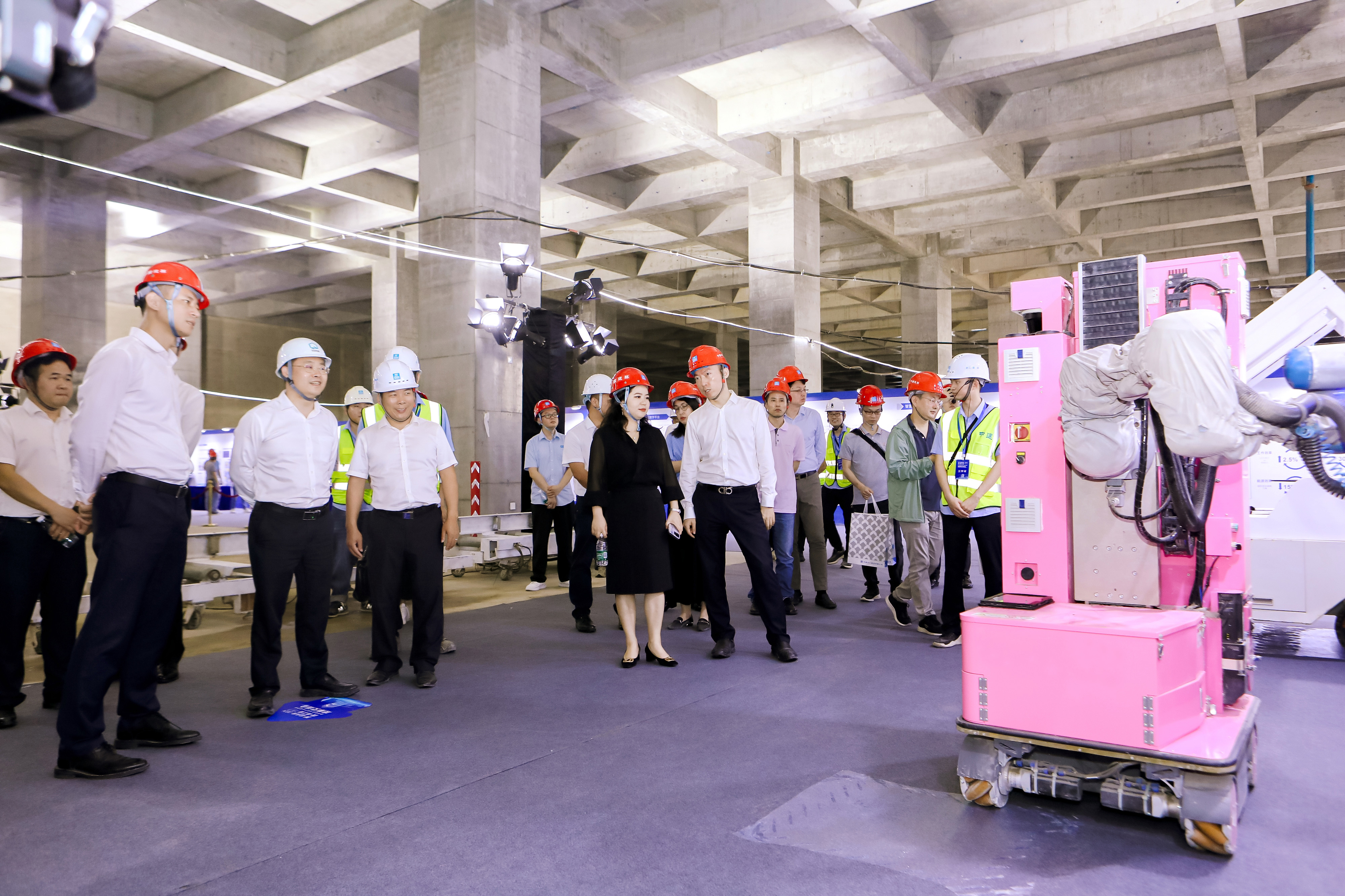 智能建造科技成果助力“工业上楼”，这场观摩交流活动亮点多
