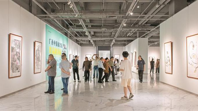 在宝安看广西！宝安1990展出70余件艺术精品
