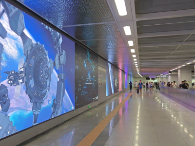 88米“巨幕情书”致敬航天精神！深圳地铁后海站打造沉浸式“宇宙之旅”