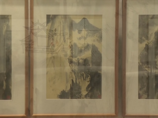 “山河万景·当代中国山水画大展”举行 蔡拥华笔墨受关注
