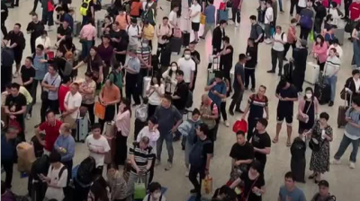 台湾发生地震，深圳网友：震感强烈！深圳多趟列车晚点，不少旅客在候车室等待