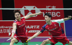 （体育）（12）羽毛球——汤姆斯杯：中国队胜澳大利亚队