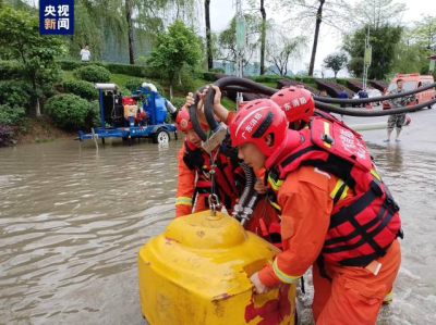 暴雨导致内涝，广东消防已营救转移被困群众1534人 