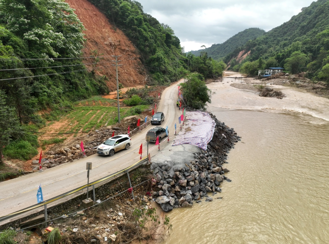 省道S520韶关江湾段恢复双向通行