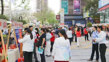 助力“百千万工程”|惠企便民再升级，园岭街道党员服务市集暖心开市