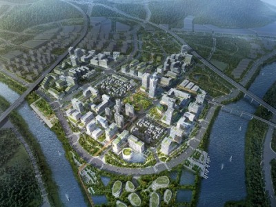 威远岛二期私宅整备启动签约！现代化产业园加快建设
