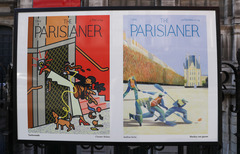 （体育）（14）“巴黎城里的体育运动”主题海报展亮相街头