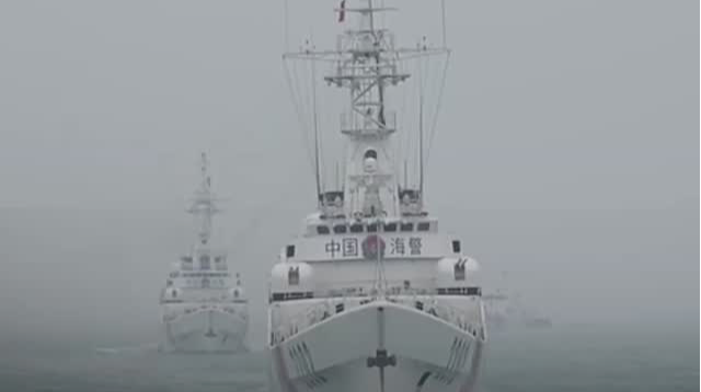 日本国会议员进入钓鱼岛附近海域“视察” 中方提出严正交涉