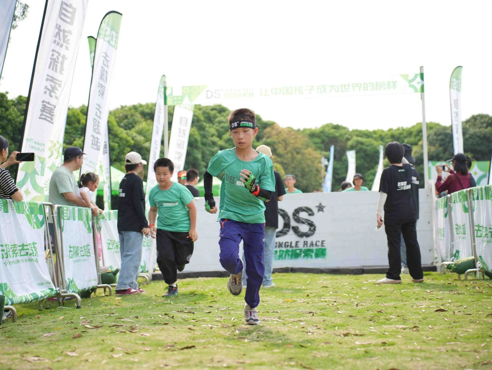超燃！1800余名小勇士集结罗田森林公园齐挑战
