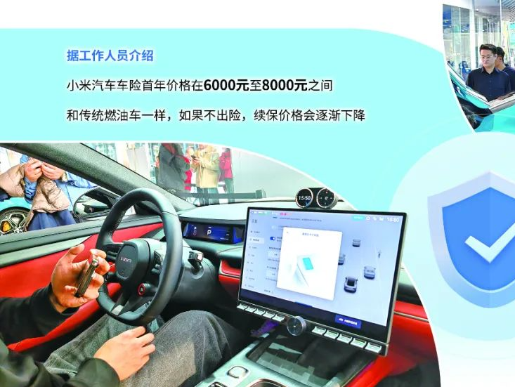小米SU7销售火爆 保险“搭子”价格几何？