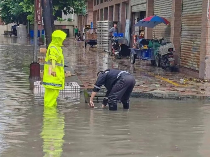 冰雹、暴雨、雷雨大风三预警齐发！虎门各部门、社区全力应对