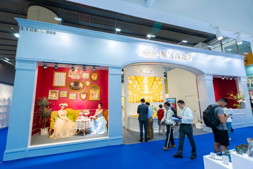 乘广交会、礼品展东风，龙岗企业斯达高国瓷再次精彩出圈