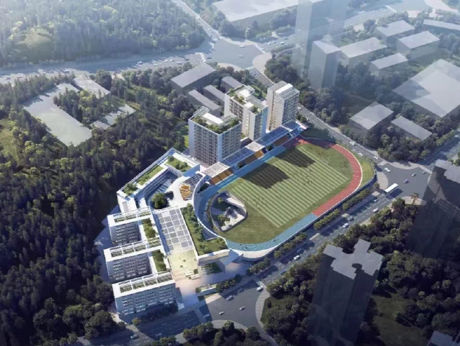提供1800座高中学位！龙岗这所学校8月底交付使用