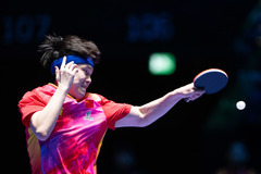 （体育）（4）乒乓球——澳门世界杯：王楚钦晋级四强