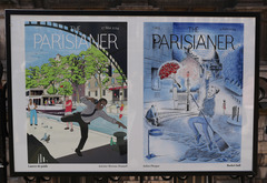 （体育）（15）“巴黎城里的体育运动”主题海报展亮相街头