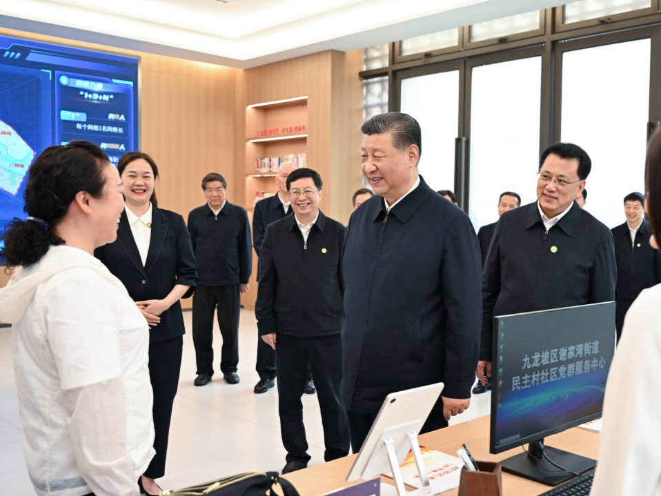 一见·时隔一月，总书记再次考察“为基层减负”