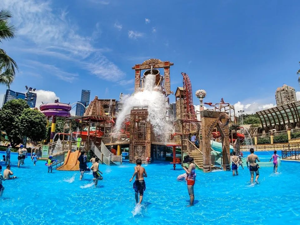 深圳玛雅海滩水公园开园