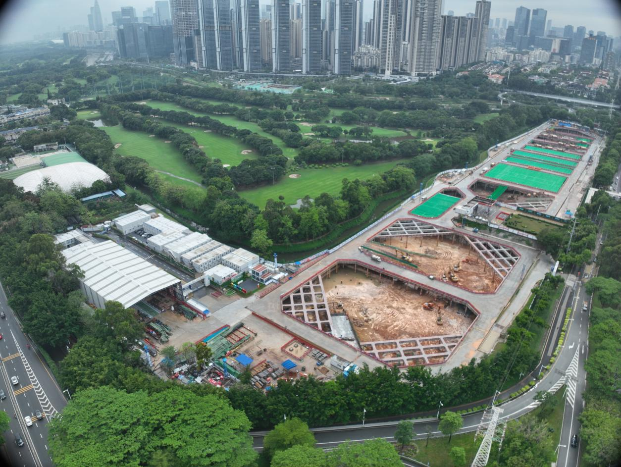 中交一航局在深圳沙河水质净化厂项目召开高质量项目管理推进会