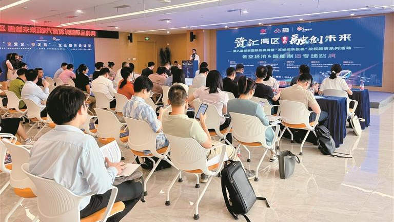第八届深圳国际品牌周暨“石岩湖乐投荟”股权路演系列活动低空经济&智能制造专场路演举行