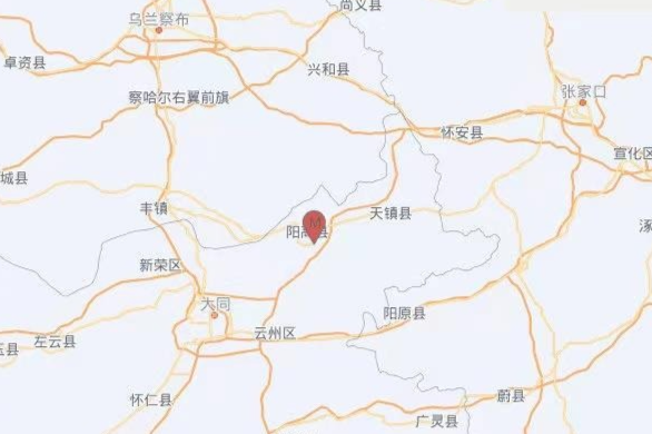 山西大同市阳高县发生3.9级地震 震源深度13千米
