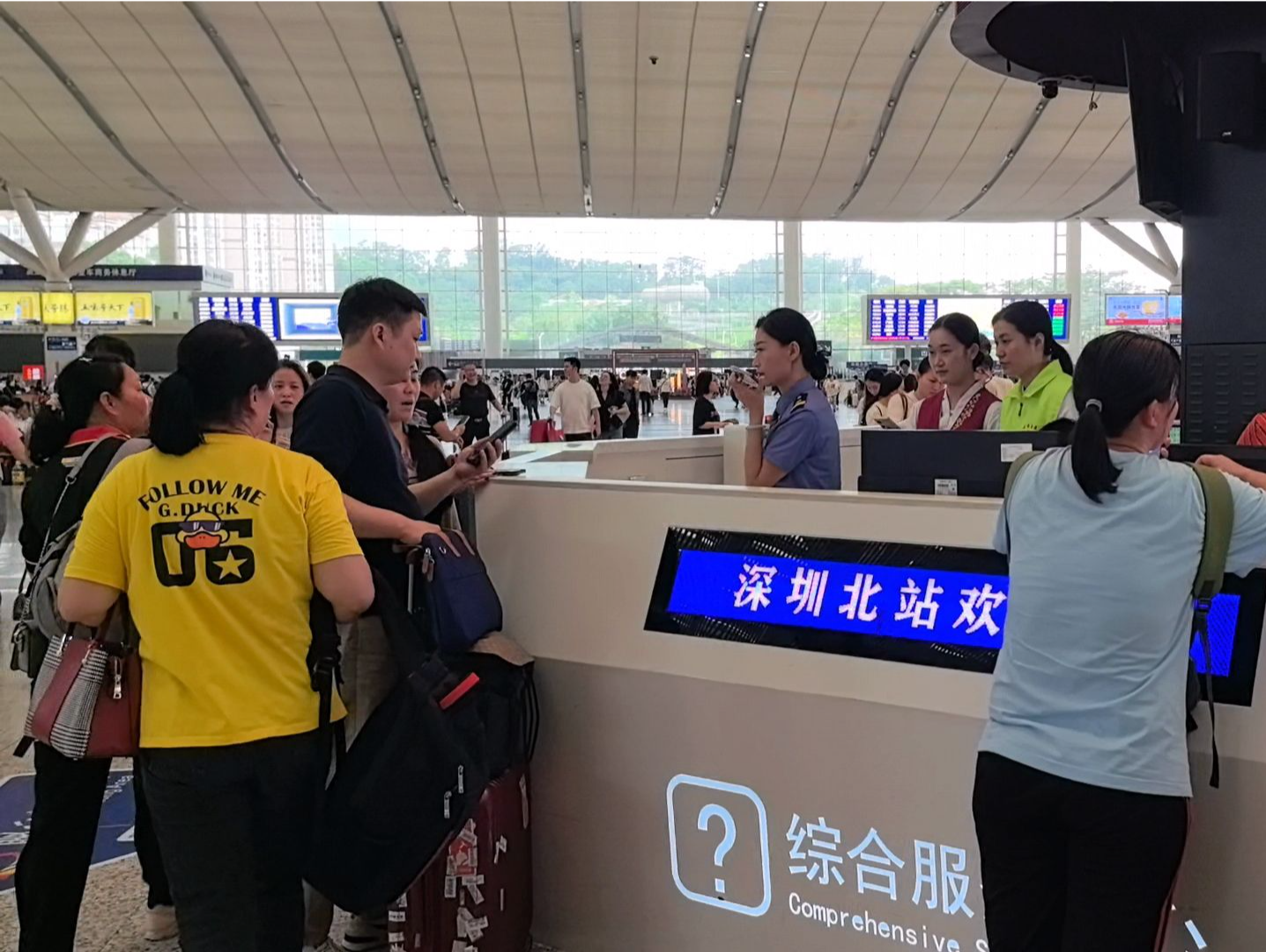 深圳铁路“五一”假期运输累计到发旅客超500万人次