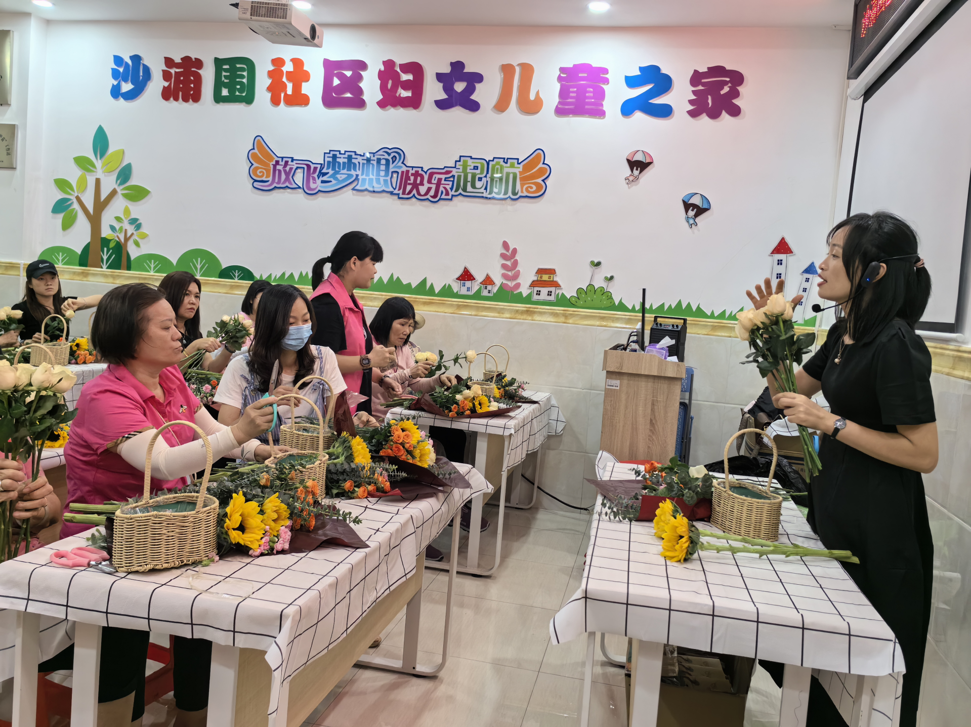 沙浦围社区开展清廉家风主题活动