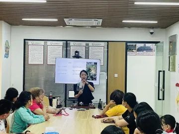 翠宁社区开展茶文化交流活动