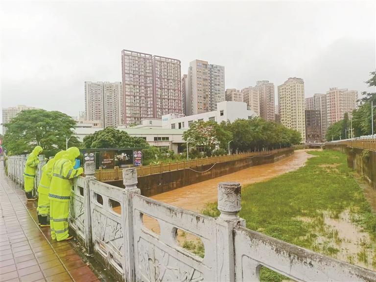 全力防御“龙舟水” 福城网格系统持续巡查重点区域