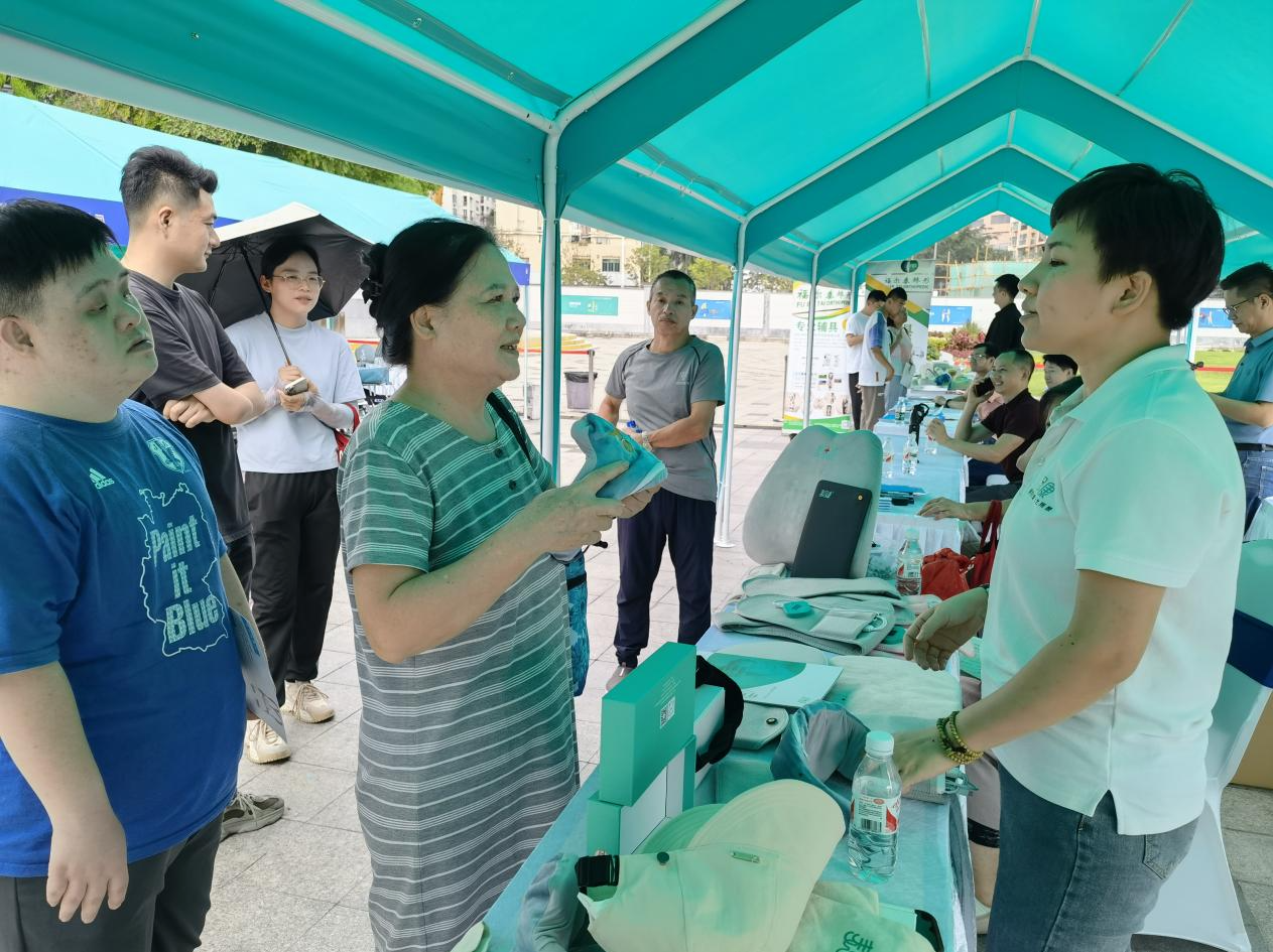 科技强区贡献助残力量  智能康复辅具展在南山开幕
