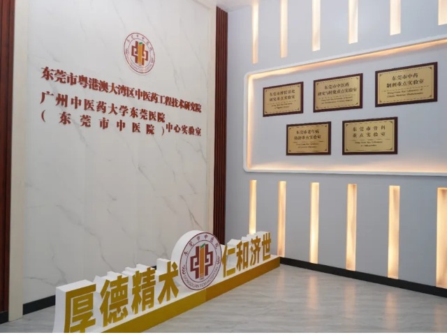 一院一馆一室一中心！东莞全力打造粤港澳大湾区“中医药高地”