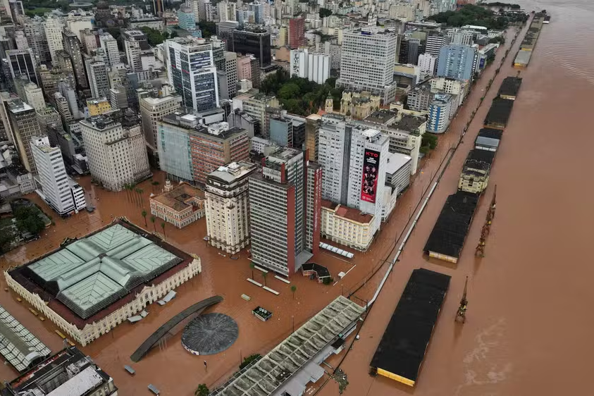 巴西南里奥格兰德州暴雨已致78人死亡
